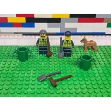 LEGO Garbage Men Dan & Grant Minifigure Bundle - Tlm049 & Tlm050