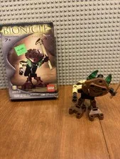 LEGO BIONICLE: Retired 2002 Pahrak Va (set 8553) w/krana & Box