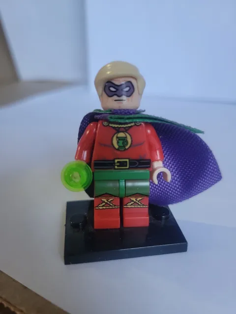 Lego Custom Minifigure  Green Lantern (Golden Age)