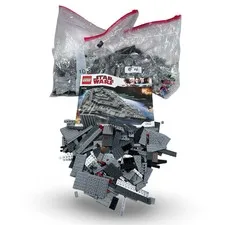 LEGO Star Wars 75190 First Order Star Destroyer Partial Set with Manual Gray