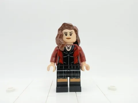 The Scarlet Witch, Printed Legs - sh0174 - Set 76031 - LEGO Super Heroes Minifig