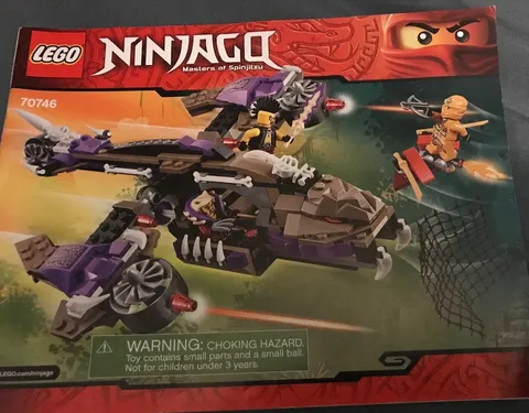 LEG0 Instructions ONLY NO Bricks LEGO Ninjago 70746