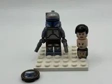 LEGO Star Wars Jango Fett custom PAD Printed Minifigure Official Parts