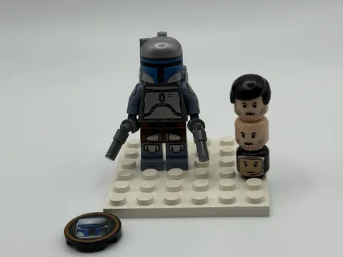 LEGO Star Wars Jango Fett custom PAD Printed Minifigure Official Parts