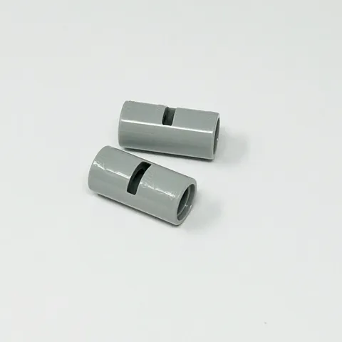 62462 LEGO Technic Pin Connector Round w/ Slot Pin Joiner LIGHT BLUISH GRAY (2)