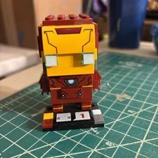 LEGO BRICKHEADZ Iron Man 41590, Complete,  built 