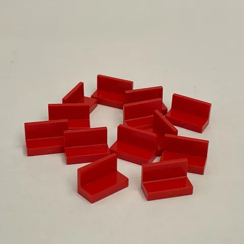 Lego 4865 Red Replacement Parts Pieces Lot of 13