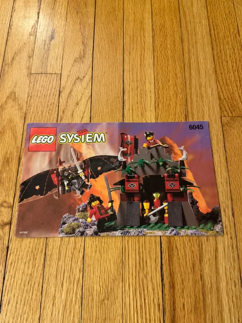 Lego Castle Ninja Surprise (6045) Instruction Booklet Only