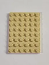 LEGO Parts ● Tan Plate 6 x 8 ● # 3036 ● QTY 1