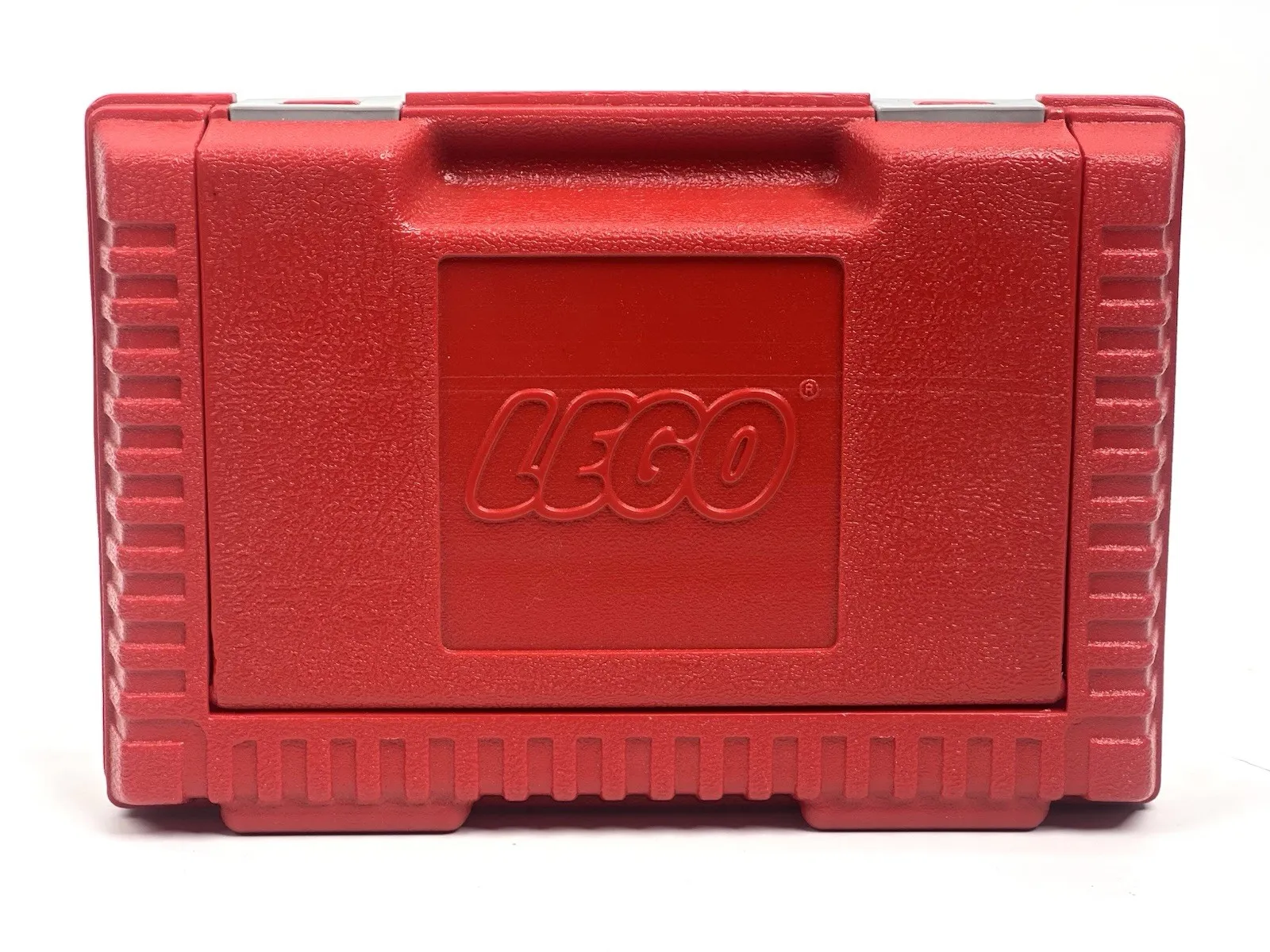 Vintage 1984 Red Lego Plastic Carrying Case Plastic Storage