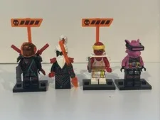 LEGO Ninjago Prime Empire Minifigure Lot of 4 - Unagami njo0572 Sushimi njo0587