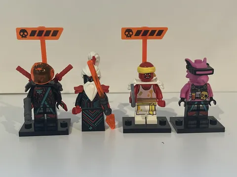 LEGO Ninjago Prime Empire Minifigure Lot of 4 - Unagami njo0572 Sushimi njo0587