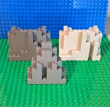LEGO Rock Panels. Lot Of 3. Excellent Condition