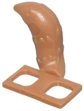 LEGO 18277 Nougat Minifigure Costume Fluffy Tail Flexible Rubber #WAB034