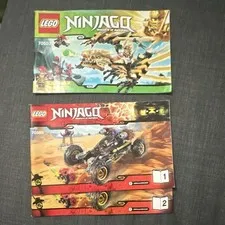 LEGO NINJAGO 70503 70589 Illustrated Instruction Manual English 