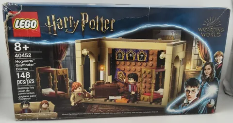 Lego Harry Potter Hogwarts Gryffindor Dorms 40452 GWP Retired Box Damage