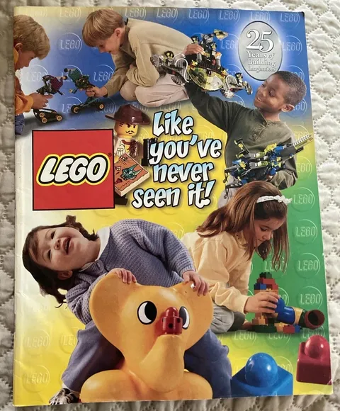 ⭐Lego Like You’ve Never Seen It 1998 Magazine Catalog - 25 Years Of Building⭐