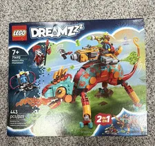 LEGO DREAMZzz 71492 Mateo's Fire Chameleon 2-in-1 Building Set 443pcs