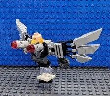 LEGO® NEW Spider-Man Villain Vulture Minifigure MOC Brick Built Wings Blasters
