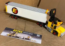 Building Block Style Collector’s Semi Truck - Estes ( Lego Radio not included)