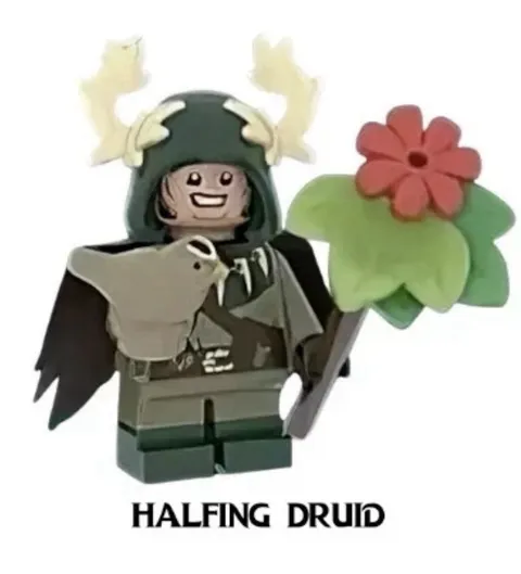 LEGO 71047 Dungeons and Dragons Minifigure - Halfing Druid