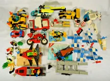 Lego Lot of Approx 18 Small Partial Built Sets Missing Pieces Extras