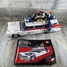 LEGO Ghostbusters Ecto-1 10274 99% Complete Set W/Manual (Read Description)
