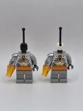 Lego Agents 2.0 #8971 Magma Drone Minifigure Aerial Defense Unit Lot of 2