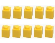 LEGO ® 10x brick 1x1 bright yellow 3005 300524 yellow building block spare part brick New