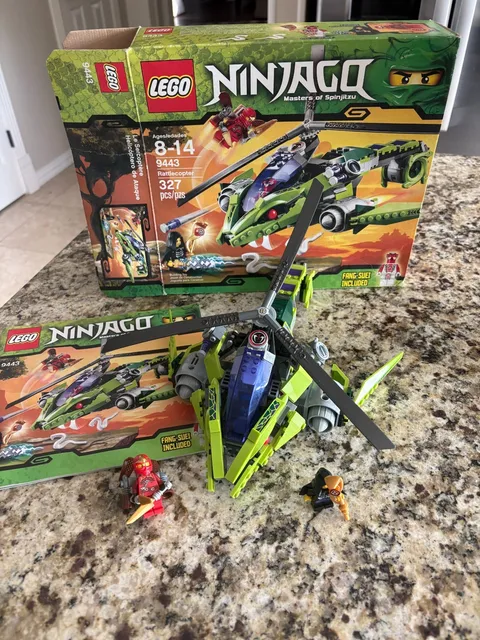 LEGO NINJAGO: Rattlecopter (9443) - 99% complete