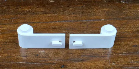 LEGO White Door 1 x 3 x 1 Left & Right (3821 / 3822)