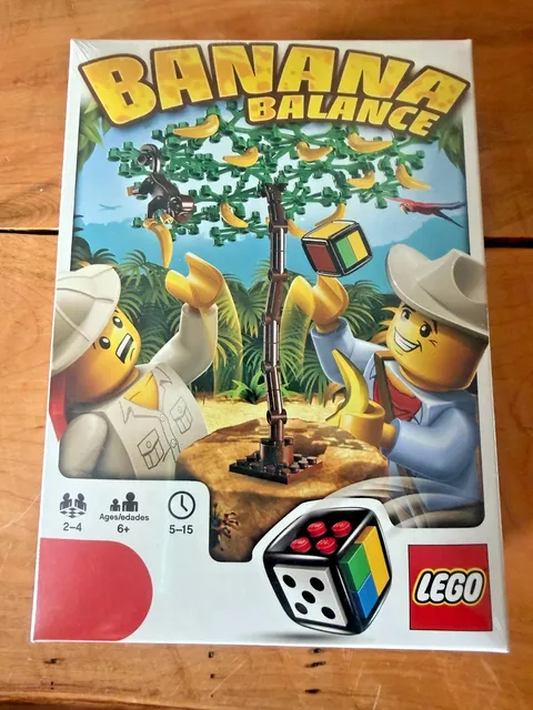 LEGO Games: Banana Balance (3853) SEALED | SET OF 2 | SHIPPED IN ORIGINAL BOX