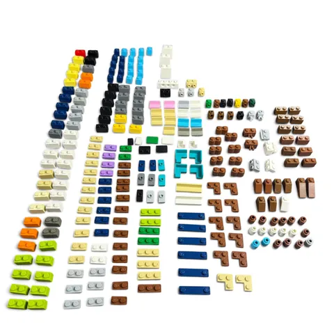 LEGO Mixed Brick Lot Assorted Colors Shapes Plates Slopes Specialty Pieces