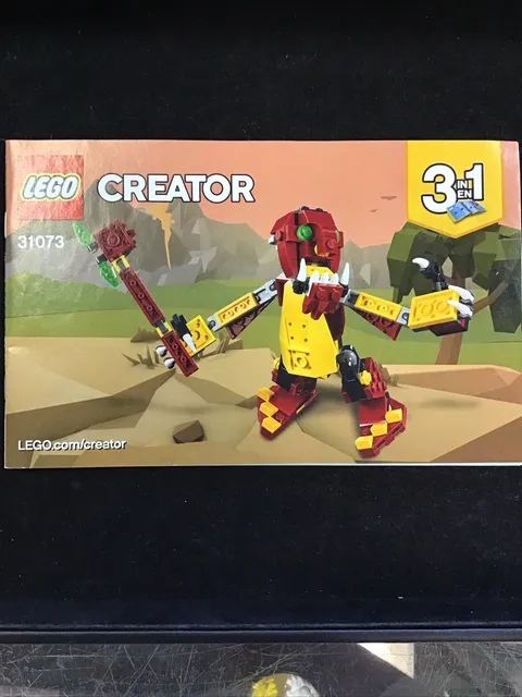 LEGO  ~ INSTRUCTION MANUAL - **BOOKLET ONLY** ~ CREATOR #31073