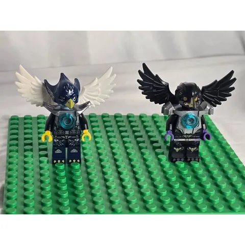 LEGO Eglor And Razcal Heavy Armor Minifigures IOC 021 And IOC 034