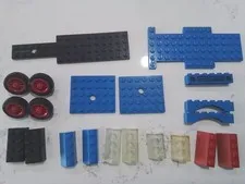 Vintage Lego #710 Wrecker with Car  Incomplete Set 382 Breakdown Truck and Car