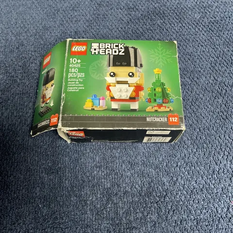 LEGO Brickheadz 40425 Nutcracker 100% Complete W/Box & Instructions 