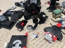 LEGO 75274 Star Wars Tie Boba Fett Helmet Partial Complete Tie Bomber 75347 LOT!