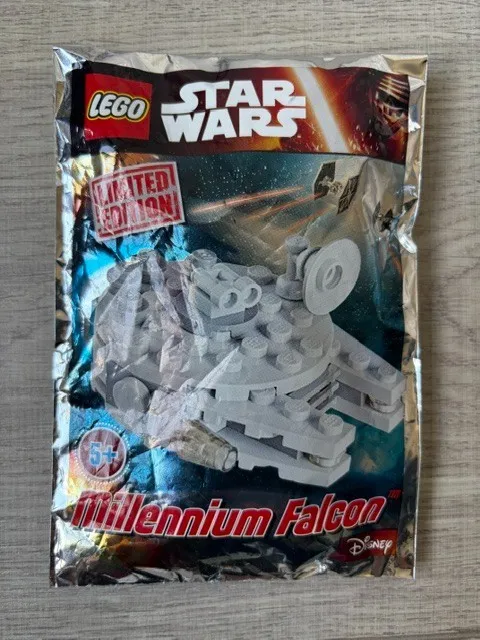 LEGO Star Wars Millennium Falcon Limited Edition Foil Pack 911607 Sealed 2016