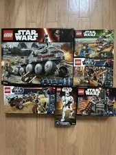 star wars retired lego sets 6pc