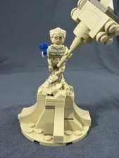 LEGO Marvel Spider-Man Sandman Minifigure Sand Swirl Base Hammer Diamond 76114 