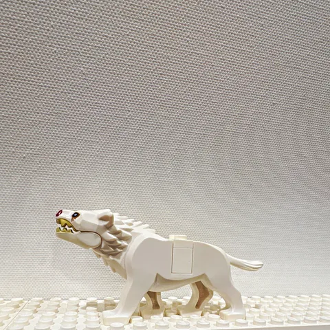 LEGO The Hobbit & LOTR - Warg with Dark Red Nose (wargpb02c01) - READ