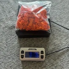 LEGO Orange Bulk Bricks and Plates Lot 7.6oz Mixed Specialty Pieces Building Toy