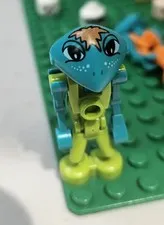 LEGO Space Life On Mars 7311 MINIFIGURE Martian Alien Altair lime torso