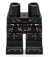 LEGO Minifigure Hips and Legs Ninjago General Machia Dark Gray 70625 6176399