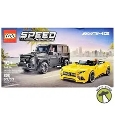 LEGO Speed Champions Mercedes-AMG G 63 & Mercedes-AMG SL 63 F1 Building Set