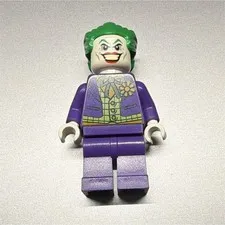 LEGO Batman The Joker Minifigure Green Hair Purple Suit Plastic Age 5+