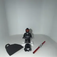 1999 LEGO Star Wars Darth Maul Minifigure w/ Accessories (sw0003)