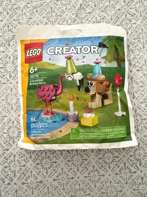 LEGO® Creator Cute Animal Birthday Party 30715 NEW