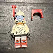LEGO Star Wars ARC trooper with wrong torso peice, comes with antenna and visor